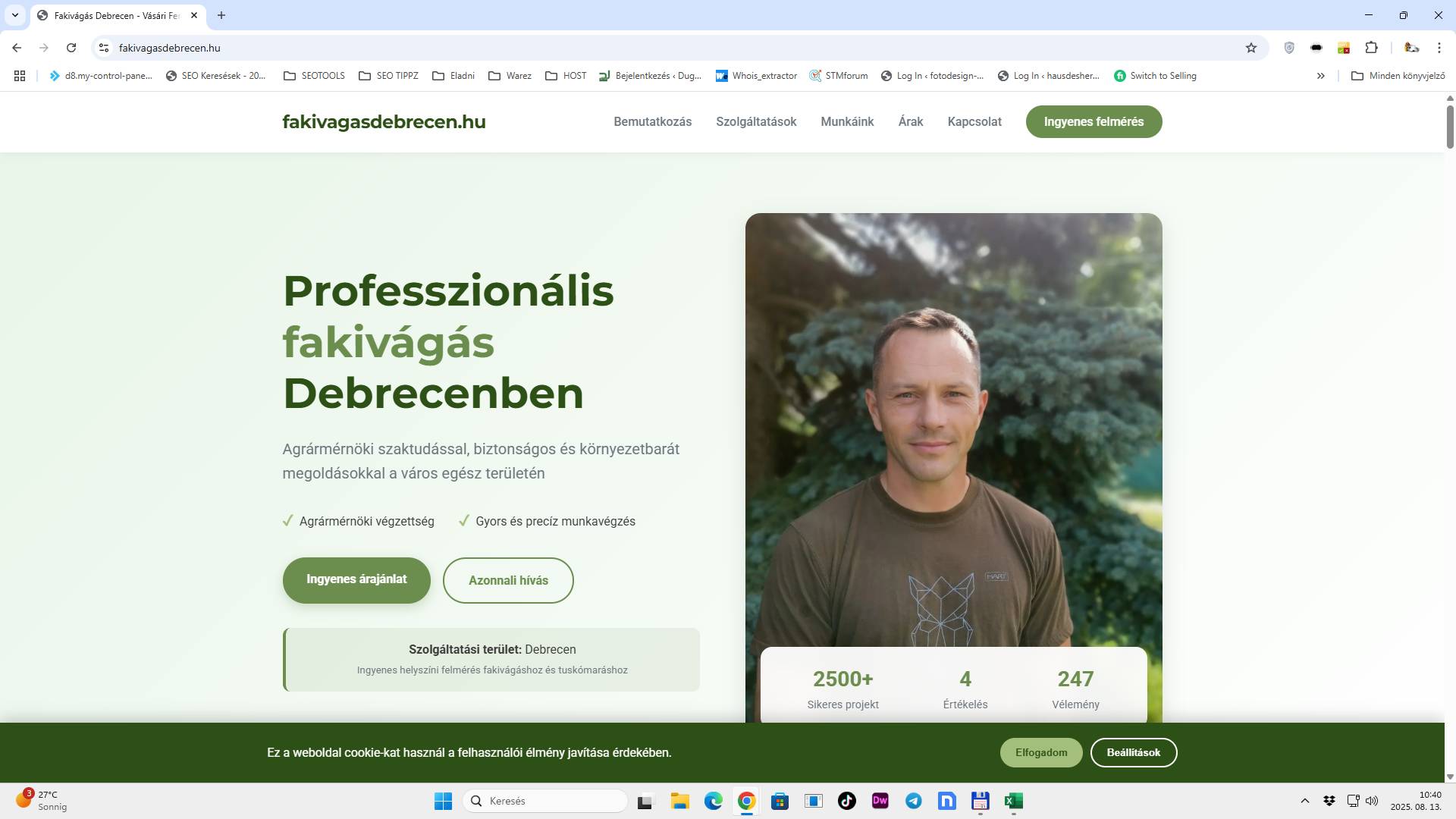 Tuskó kiszedés